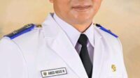 Petinggi Kampung Bentas, Abet Nego, saat memberikan keterangan terkait laporan dugaan pelanggaran HGU dan konflik lahan yang diajukan ke Dewan Perwakilan Rakyat Republik Indonesia (DPR RI).